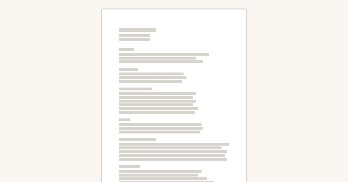 Example of a clean artist CV PDF showing exhibitions and education sections.