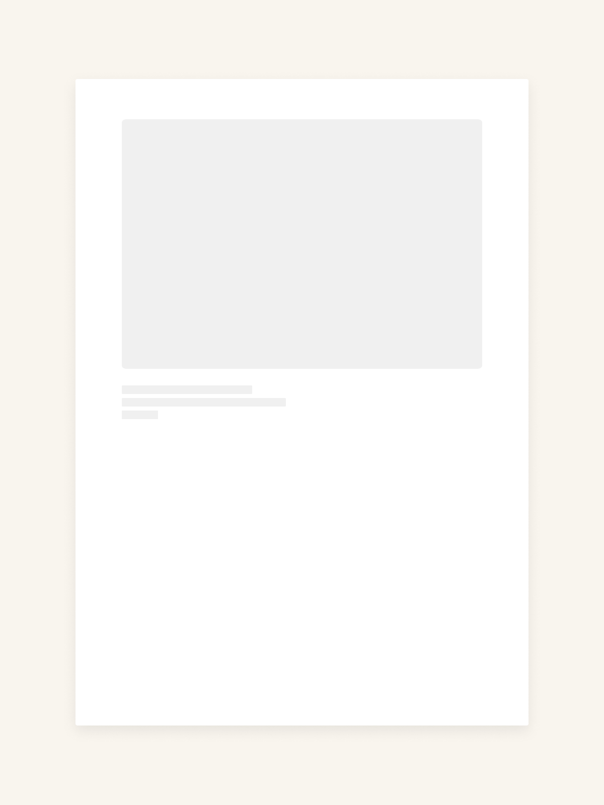 Sample PDF layout concept